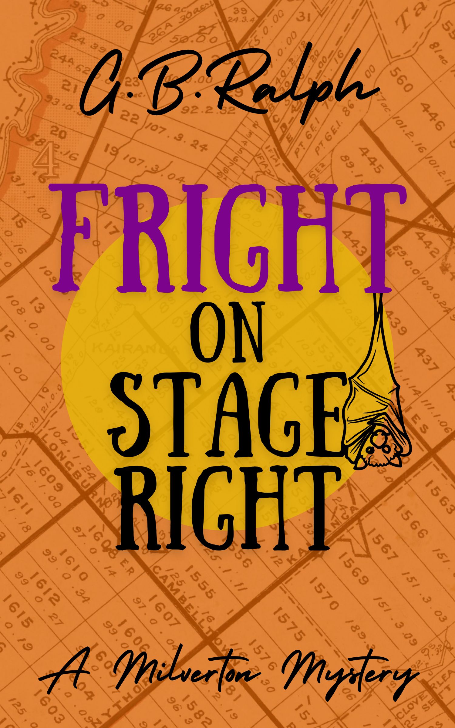 Fright on Stage Right (The Milverton Mysteries #4) by G B Ralph